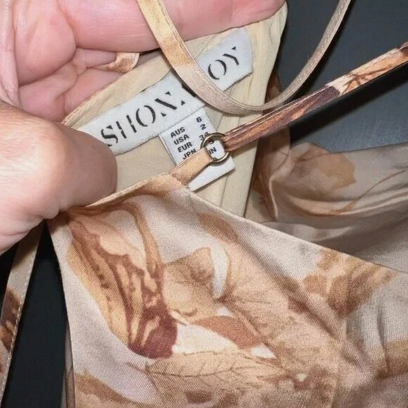 Shona Joy Ines Bias Maxi Dress - size US 2 - worn ONCE! - Picture 5 of 5